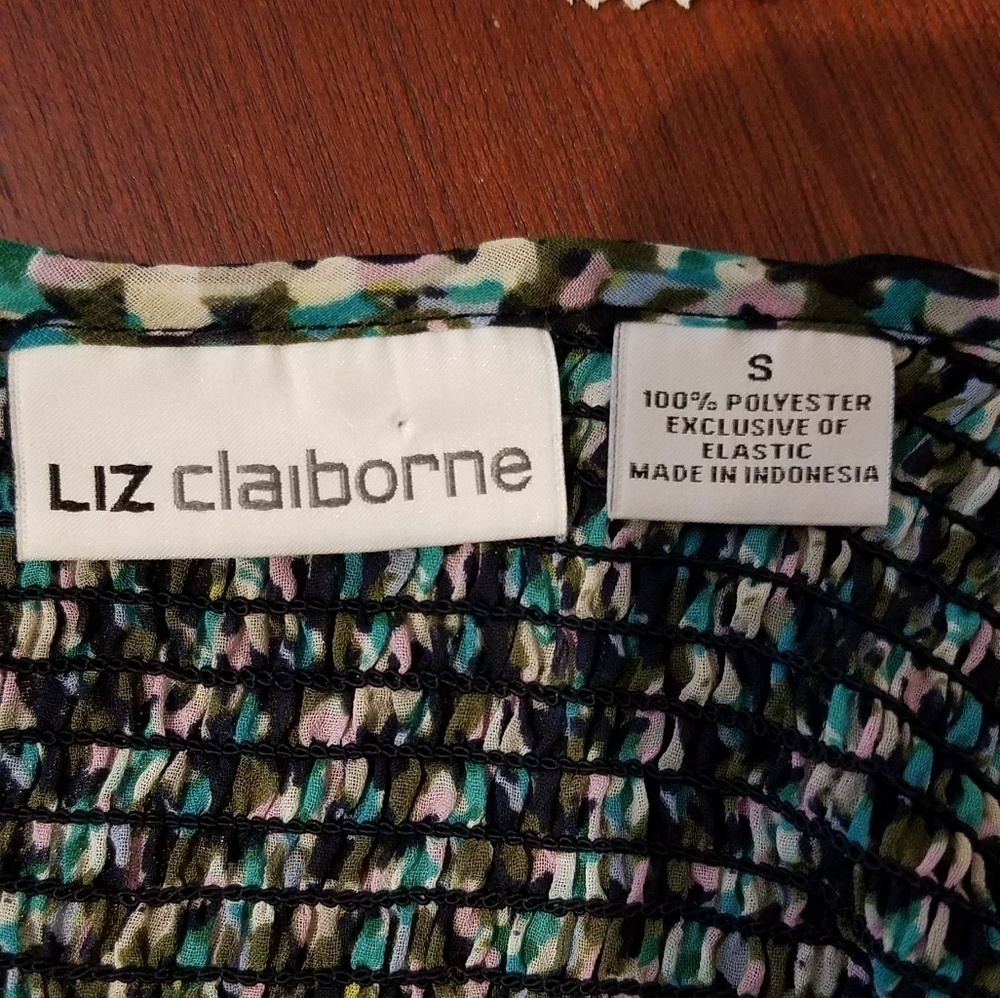 LIZ Claiborne Rouched Tank - Picture 7 of 7